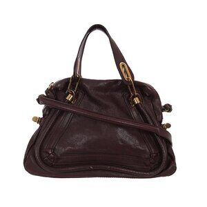 Chloé Paraty Medium Brown Leather Shoulder Bag